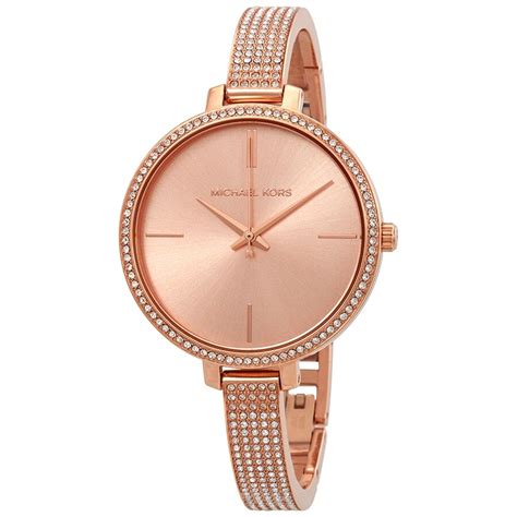 michael kors damenuhr jaryn mk3785|Michael Kors Jayrn Rose Gold Women's Watch .